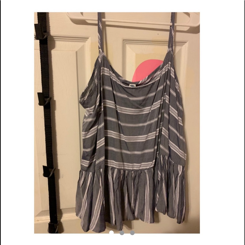 Plus size Old Navy striped Tank Top